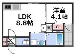 F asecia miraの間取り画像