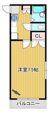 エトワール矢城C棟の間取り画像