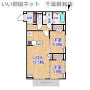 D-ROOM末広Ⅰ Bの間取り画像