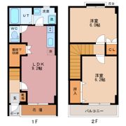 カトルレーヴの間取り画像