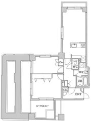 PARK MODERN上野の間取り画像