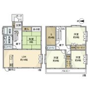 篠原町戸建の間取り画像