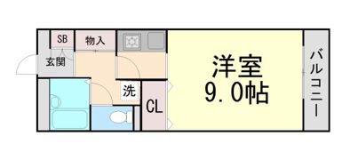 H・JORGEⅢの間取り画像