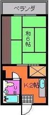 コーポ本庄の間取り画像