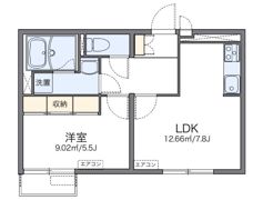 レオネクストファイブストリートの間取り画像