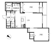 Acoustic Hillsの間取り画像