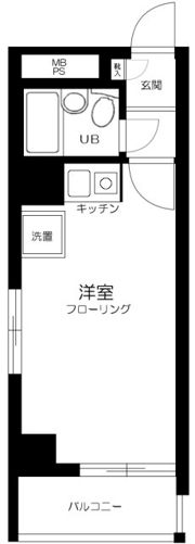 ライオンズマンション中野第三の間取り画像