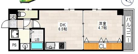 ビエラ江戸堀の間取り画像