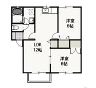 ヴェッセル Bの間取り画像