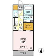 スペリオーレ・D307熊本駅の間取り画像