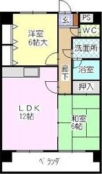 リーブル原Ⅱの間取り画像