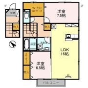 リビングタウン松若町 C棟の間取り画像