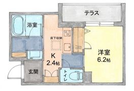 ユイロ中津の間取り画像