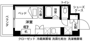プライマルD三鷹の間取り画像