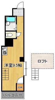 ジュネス戸畑駅前の間取り画像