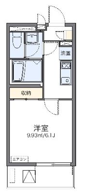 レオネクストNISHIGAIⅢの間取り画像