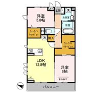 安行藤八D-room Ⅱの間取り画像
