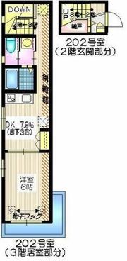 PASSYの間取り画像