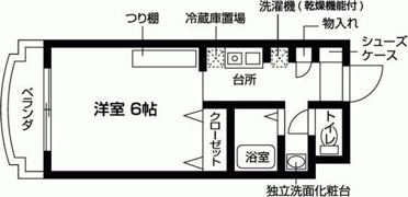 ネオシティ瀬田の間取り画像