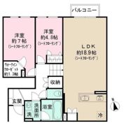 UX courtの間取り画像