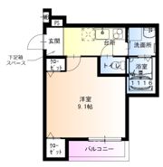 フジパレス千里丘東の間取り画像