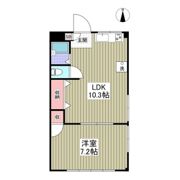 東和パレスの間取り画像