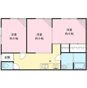 コーポ大須賀津の間取り画像