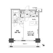 パークハビオ人形町の間取り画像