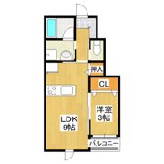 レーガベーネ右籾の間取り画像