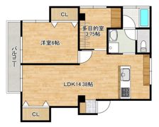 峰ビルの間取り画像