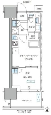 パークアクシス??島コンフォートスクエアの間取り画像