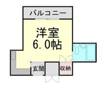 シャトー服部の間取り画像