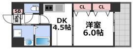 ブランクレール谷町の間取り画像