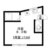 長屋アパートメントHACHIの間取り画像