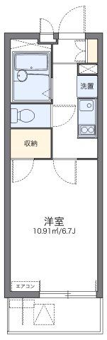 レオパレススマイルハウスK＆Kの間取り画像