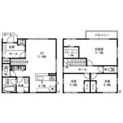 xevo春日町の間取り画像