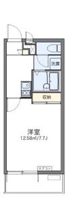 レオパレスグランディ朝日の間取り画像