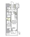 プライムガーデン銀座八丁堀の間取り画像