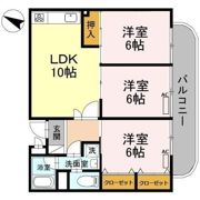 パークス Ⅱの間取り画像