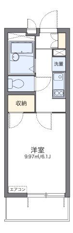レオパレスアステック Ⅱの間取り画像