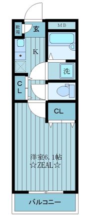 LUNAの間取り画像
