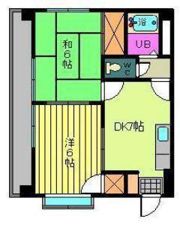 サンテラス束本の間取り画像