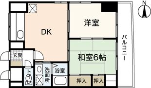 コンフォートNビル3の間取り画像