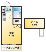 サンアマノ小平の間取り画像