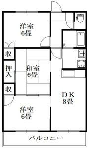 ガーデンヒルズ藍住Ⅱの間取り画像