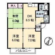 ノーブルハイツ B棟の間取り画像