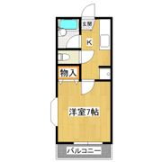 コーポみらいIIの間取り画像