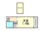 マンショントニオー能勢口第二の間取り画像