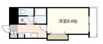 アンブシュール京橋の間取り画像