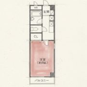 ラフォーレ箕面の間取り画像